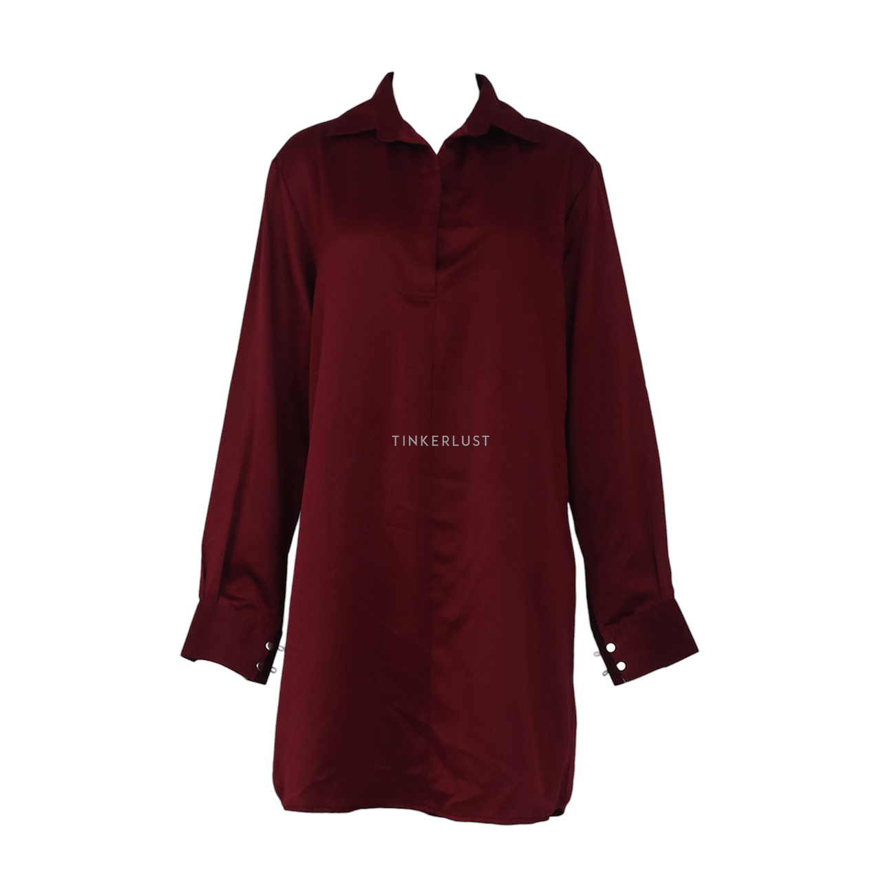 Look Boutique Maroon Tunic Blouse