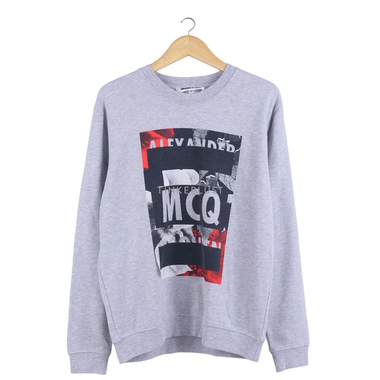 McQ Alexander McQueen Grey Sweater