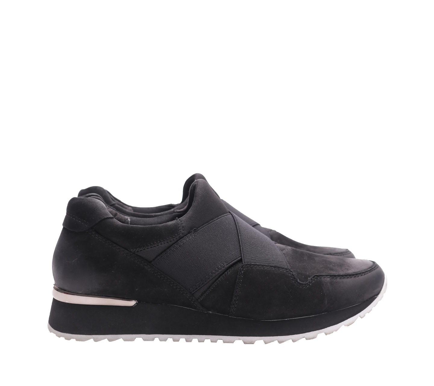 Gabor Black Suede Sneakers