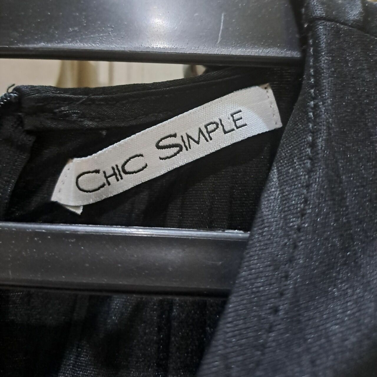 Chic Simple Black Plaid Jumpsuit