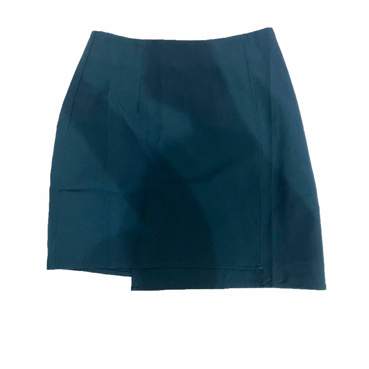 Something Borrowed - Asymmetric Overlap Mini Skirt