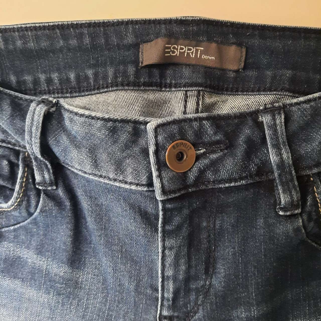 Esprit Dark Blue Low Waist Jeans Long Pants