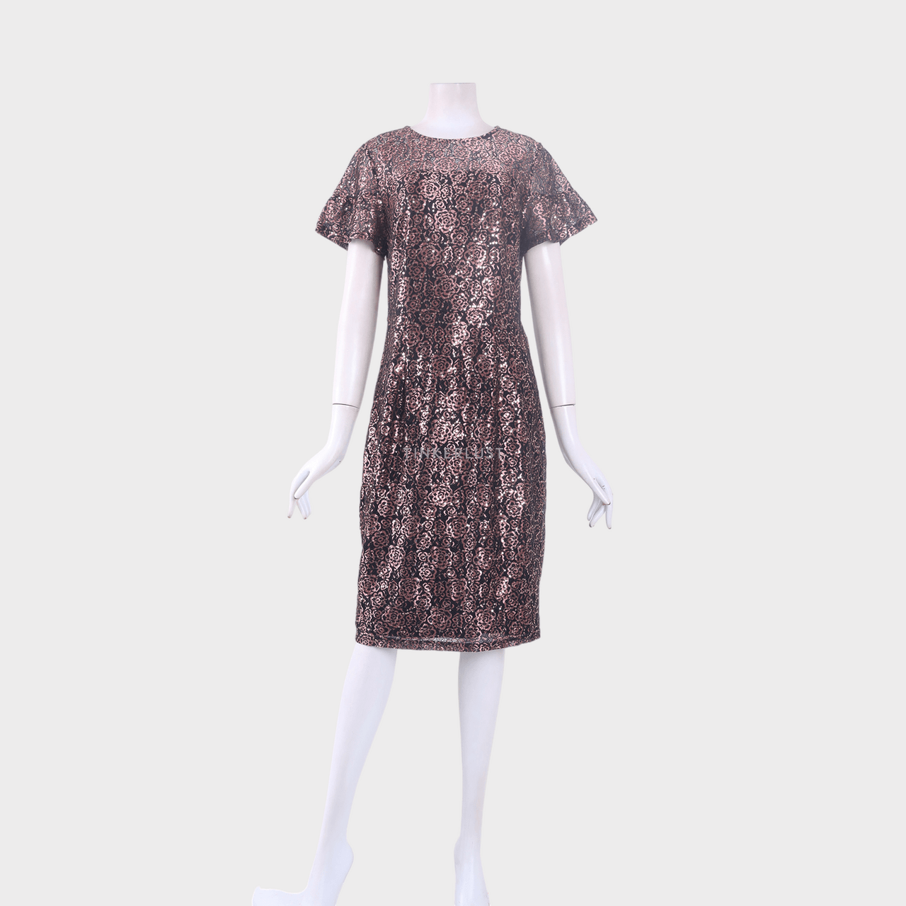 Dorothy Perkins Black & Pink Sequins Mini Dress