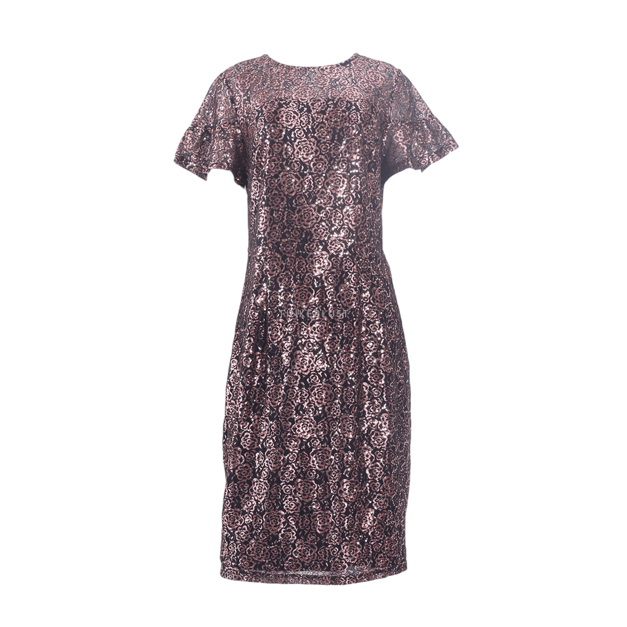 Dorothy Perkins Black & Pink Sequins Mini Dress