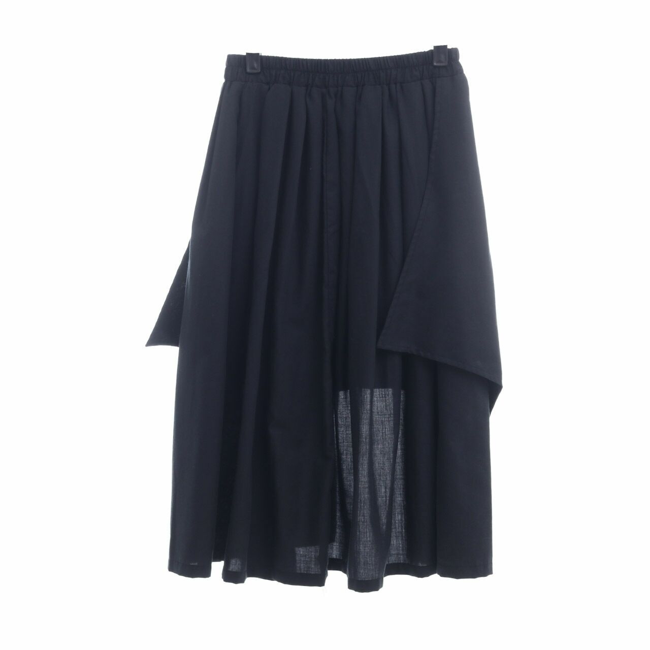 Namirah The Label Black Midi Skirt