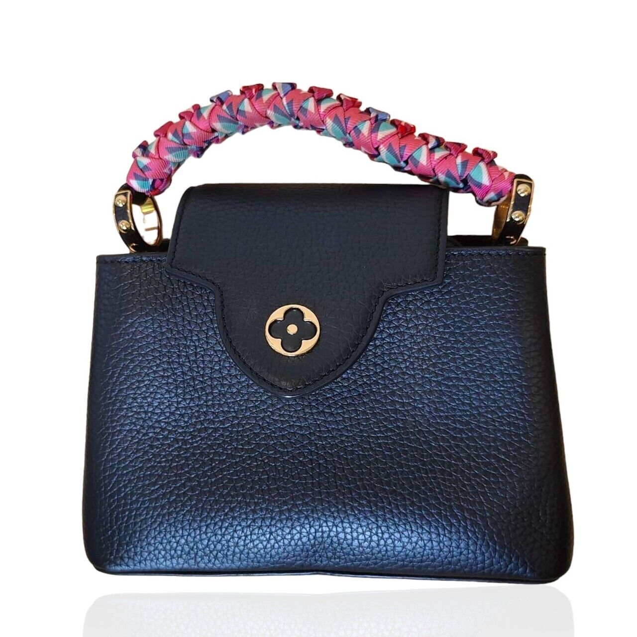 Louis Vuitton Mini Capucines with Twilly Handbag