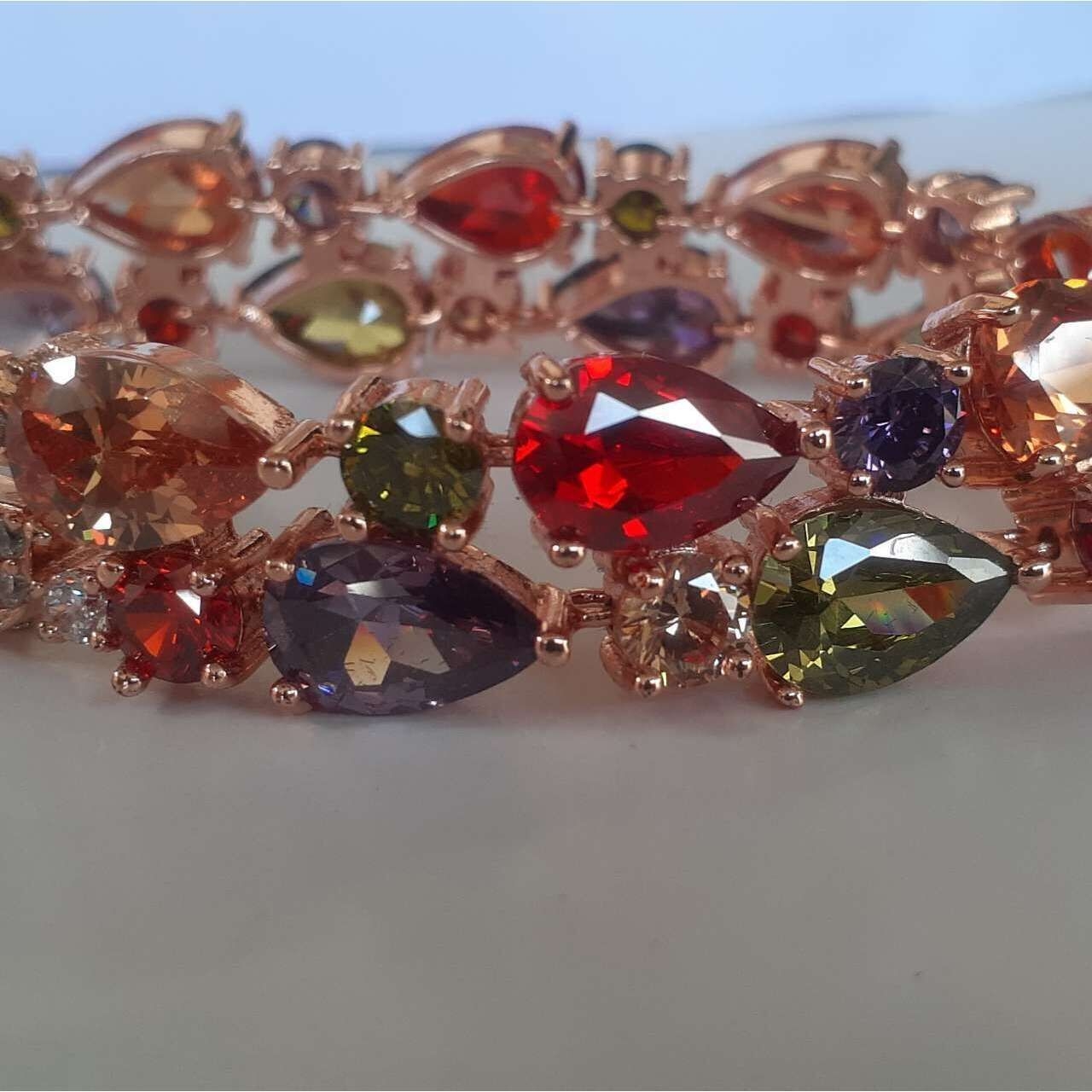 Dolce & Gabbana Multicolour Crystal Bracelet 