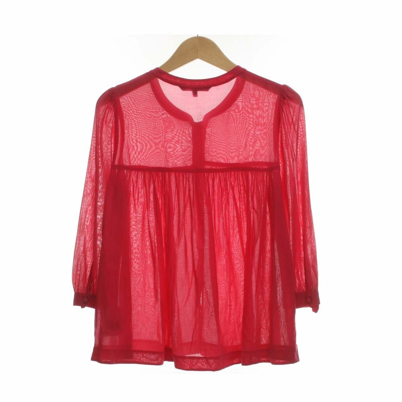 French Connection Dark Pink Blouse