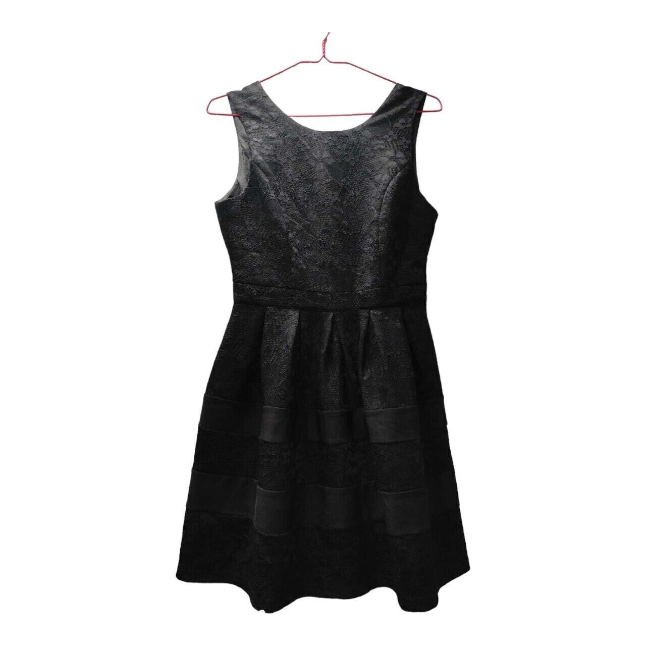 Forever 21 Black Floral Midi Dress