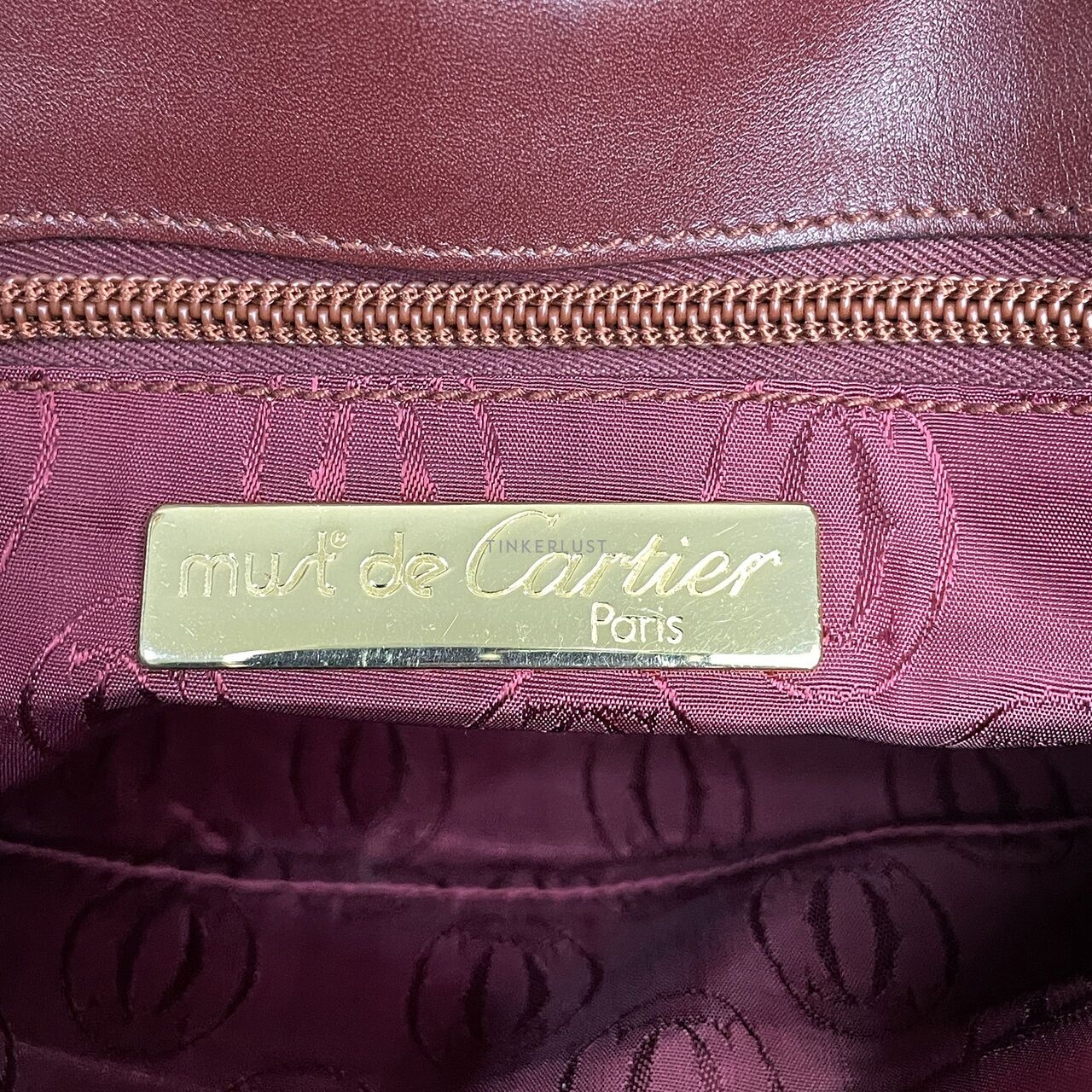 Cartier Vintage Les Must de Cartier Clutch 