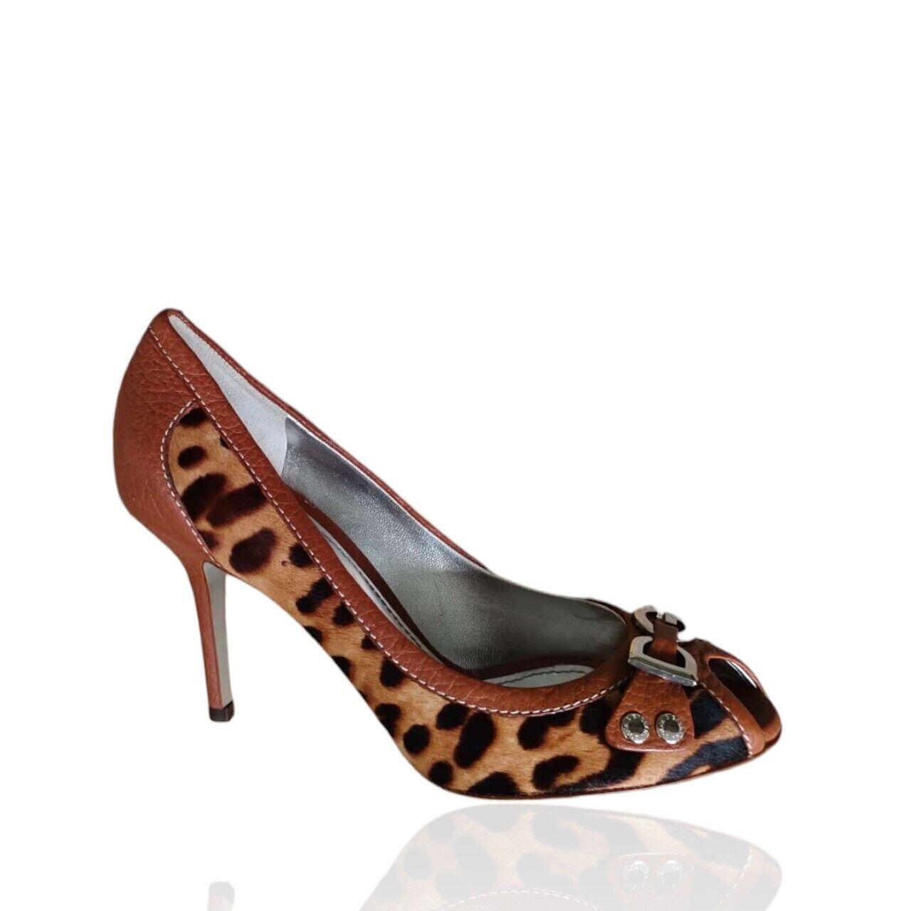 Dolce & Gabbana Leopard Printed Shoes