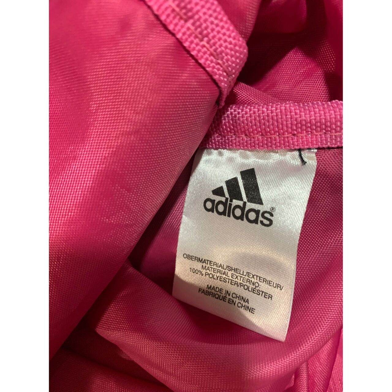 Adidas Grey & Pink Satchel