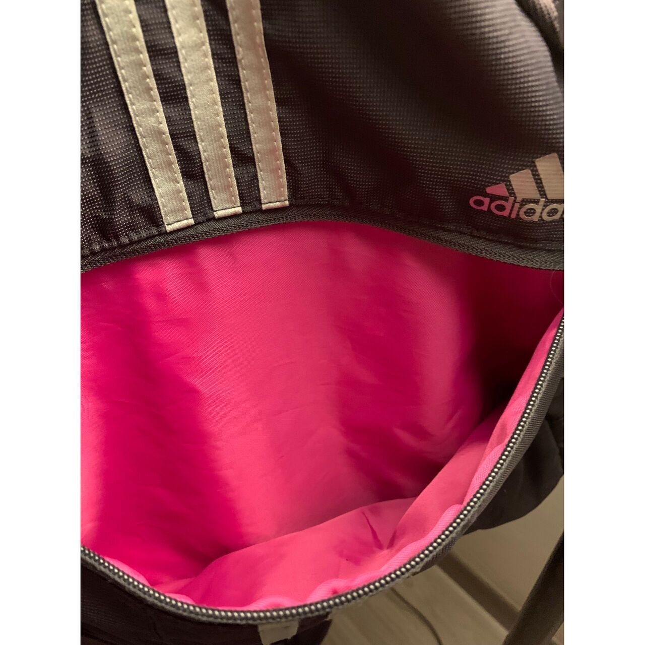 Adidas Grey & Pink Satchel