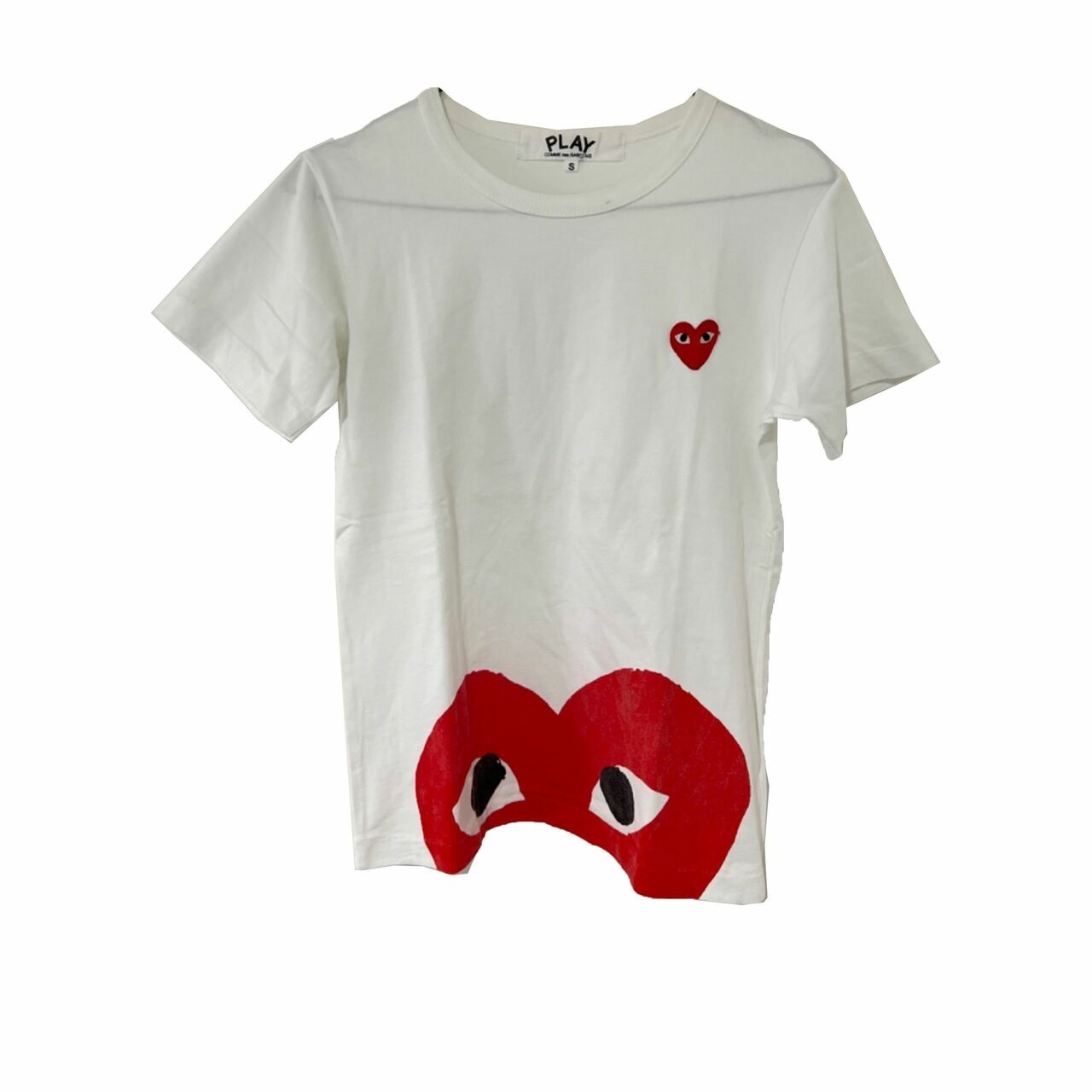 Play By Comme Des Garcons White T-shirt