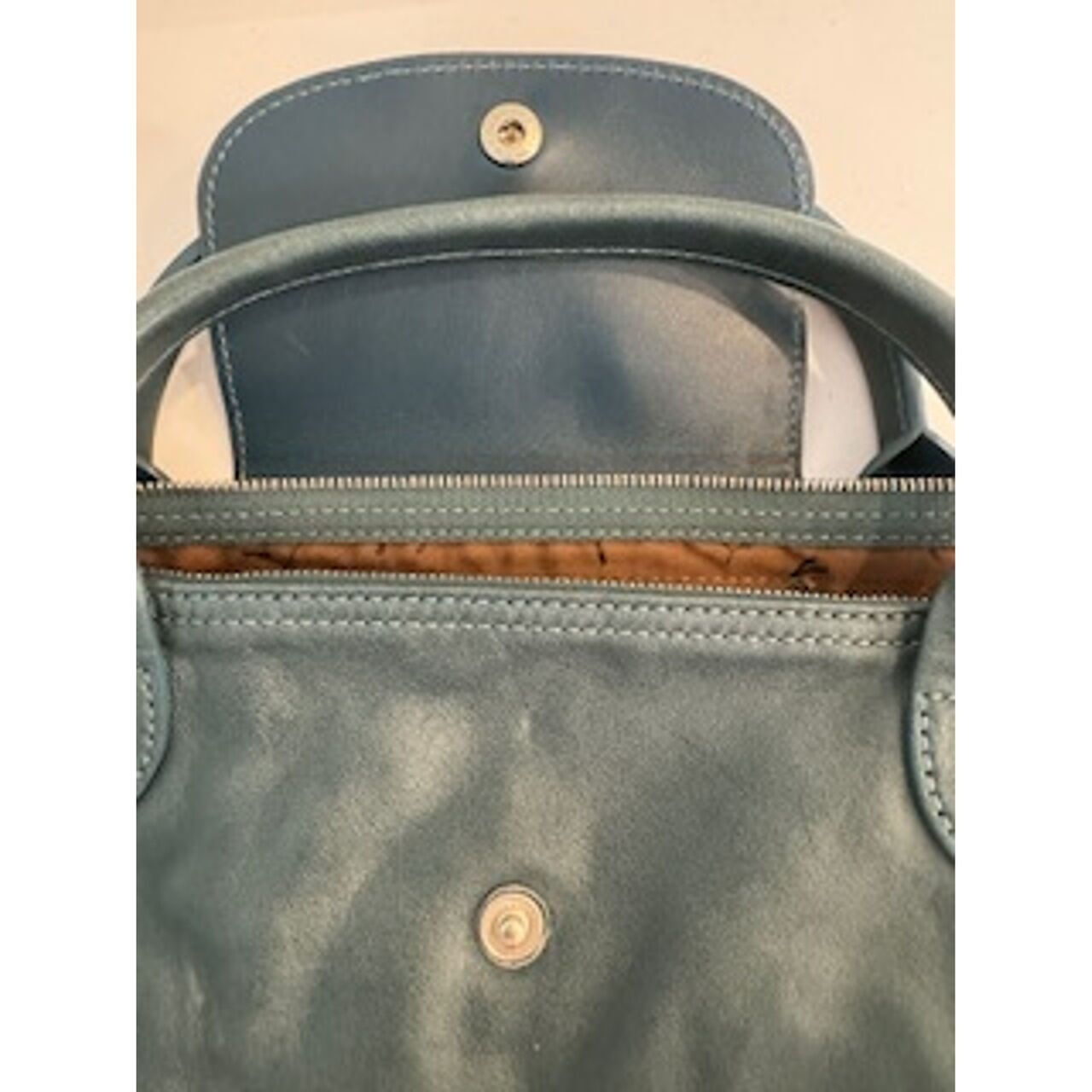 Longchamp Teal Shoulder Bag