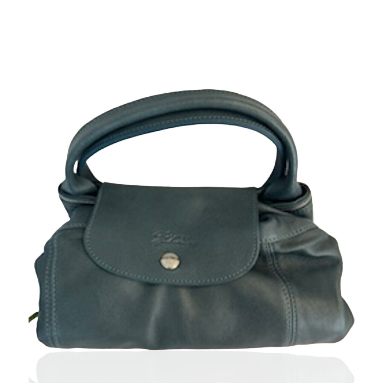 Longchamp Teal Shoulder Bag