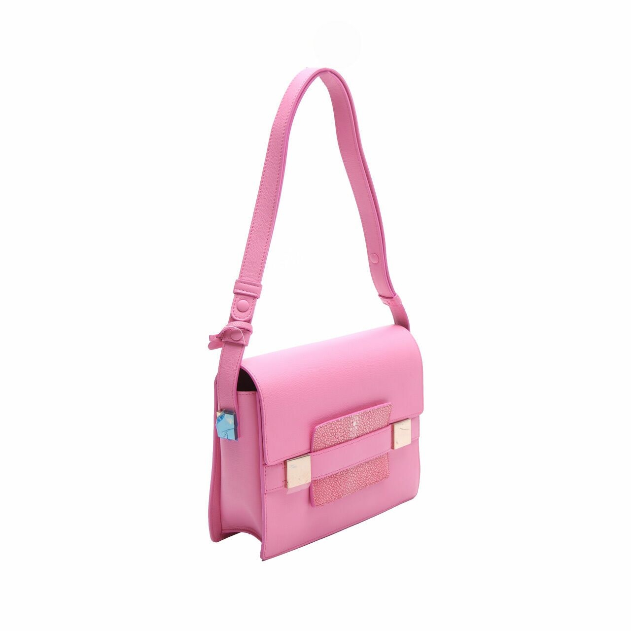 Delvaux Madam Shoulder Bag pink leather Sling Bag