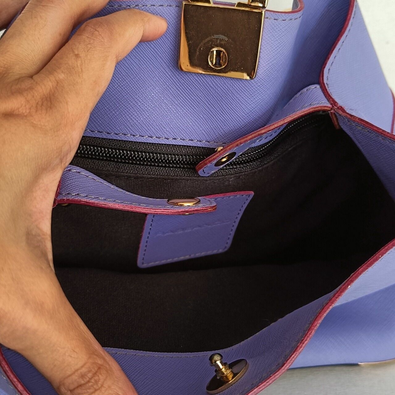 Rabeanco Purple Sling Bag