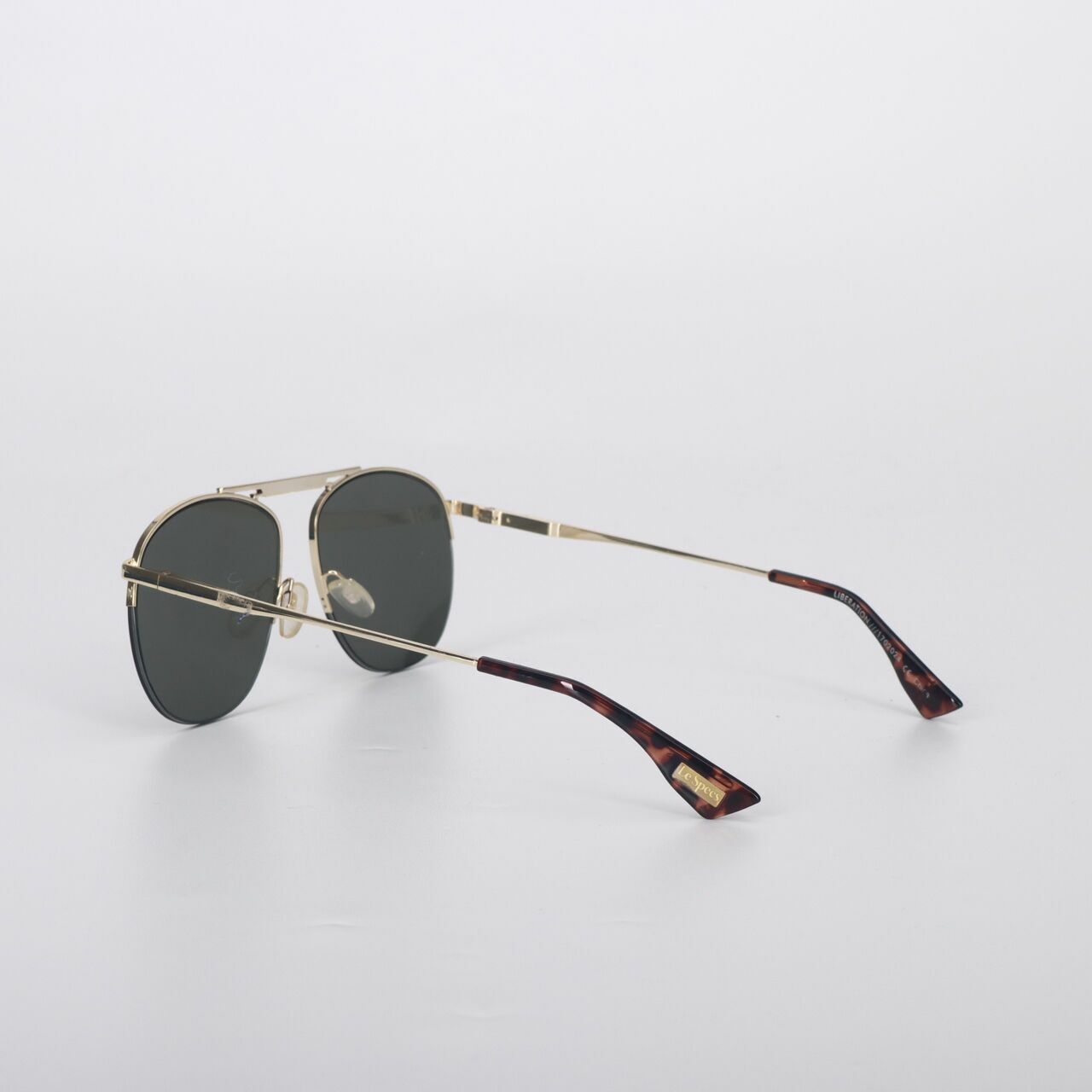 Le Specs Liberation Gold & Black Sunglasses