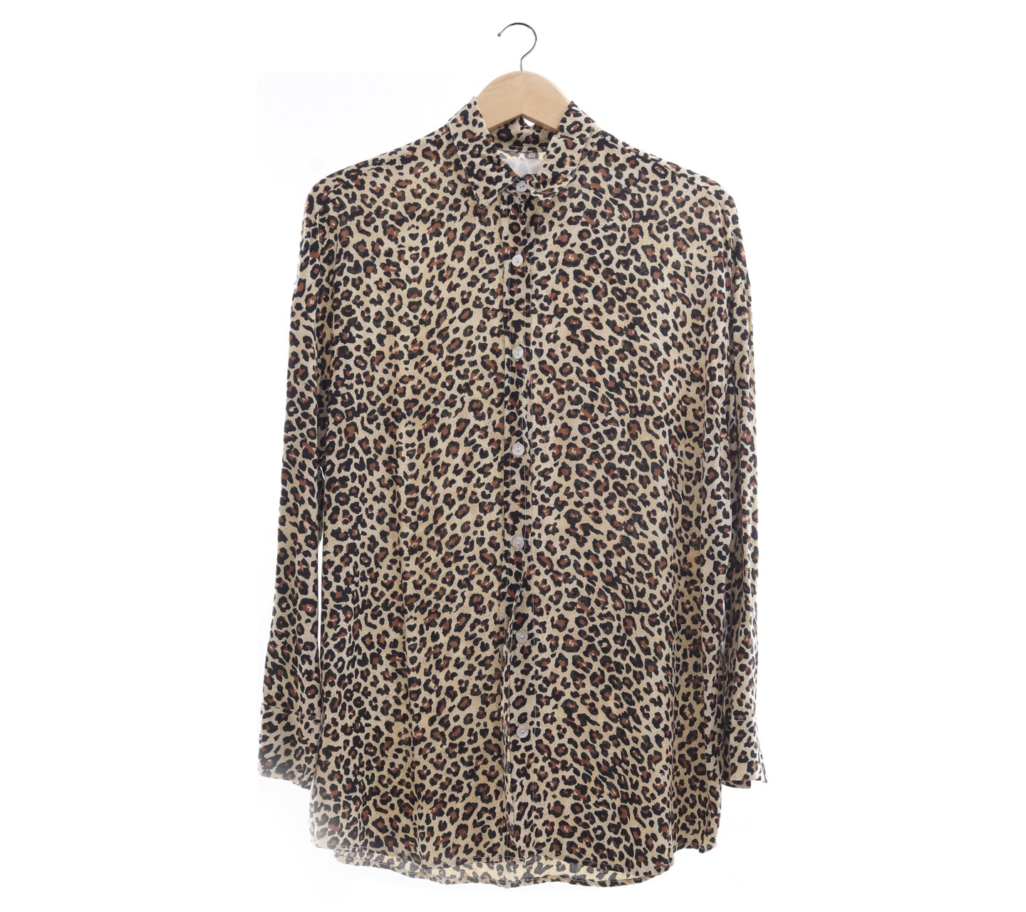Vintage Treasure Leopard Cream Shirt