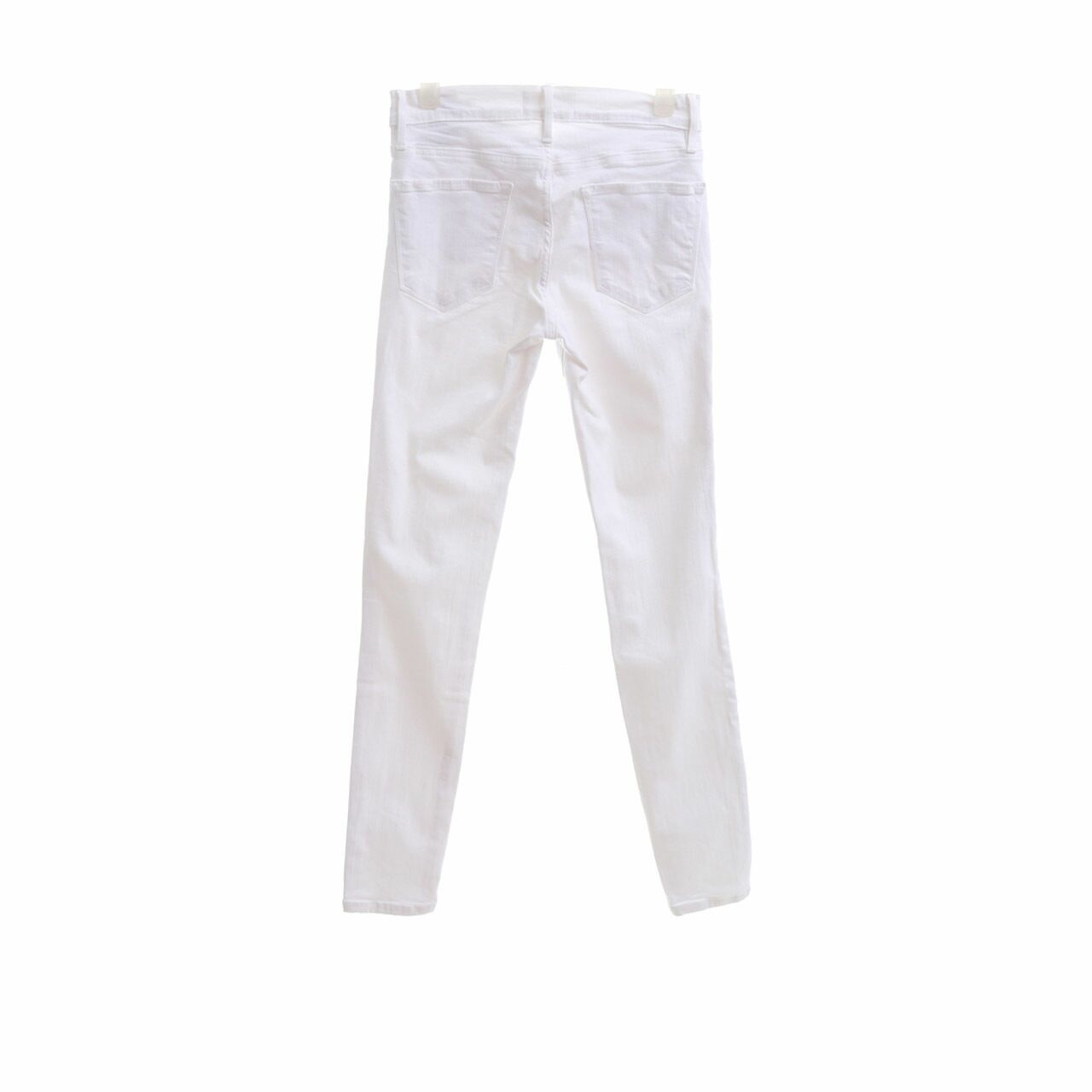 Frame White Long Pants