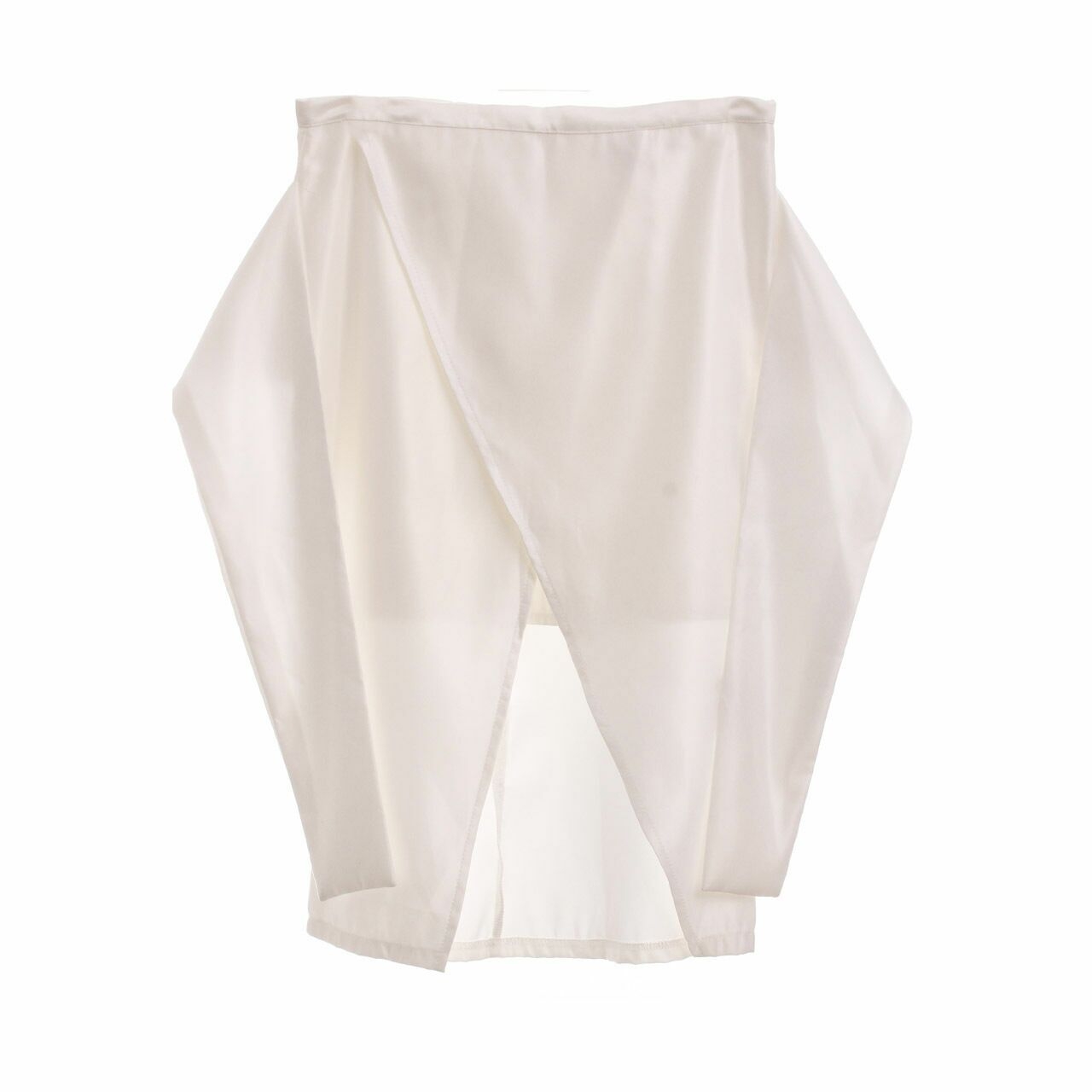 Saint and Sinner White Midi Skirt