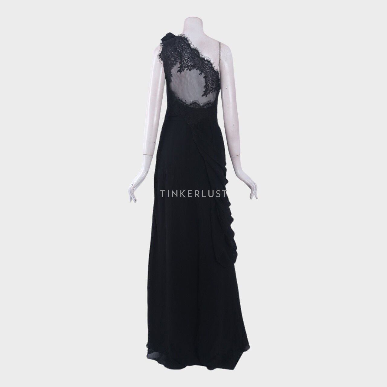 Barli Asmara Lace Black Long Dress