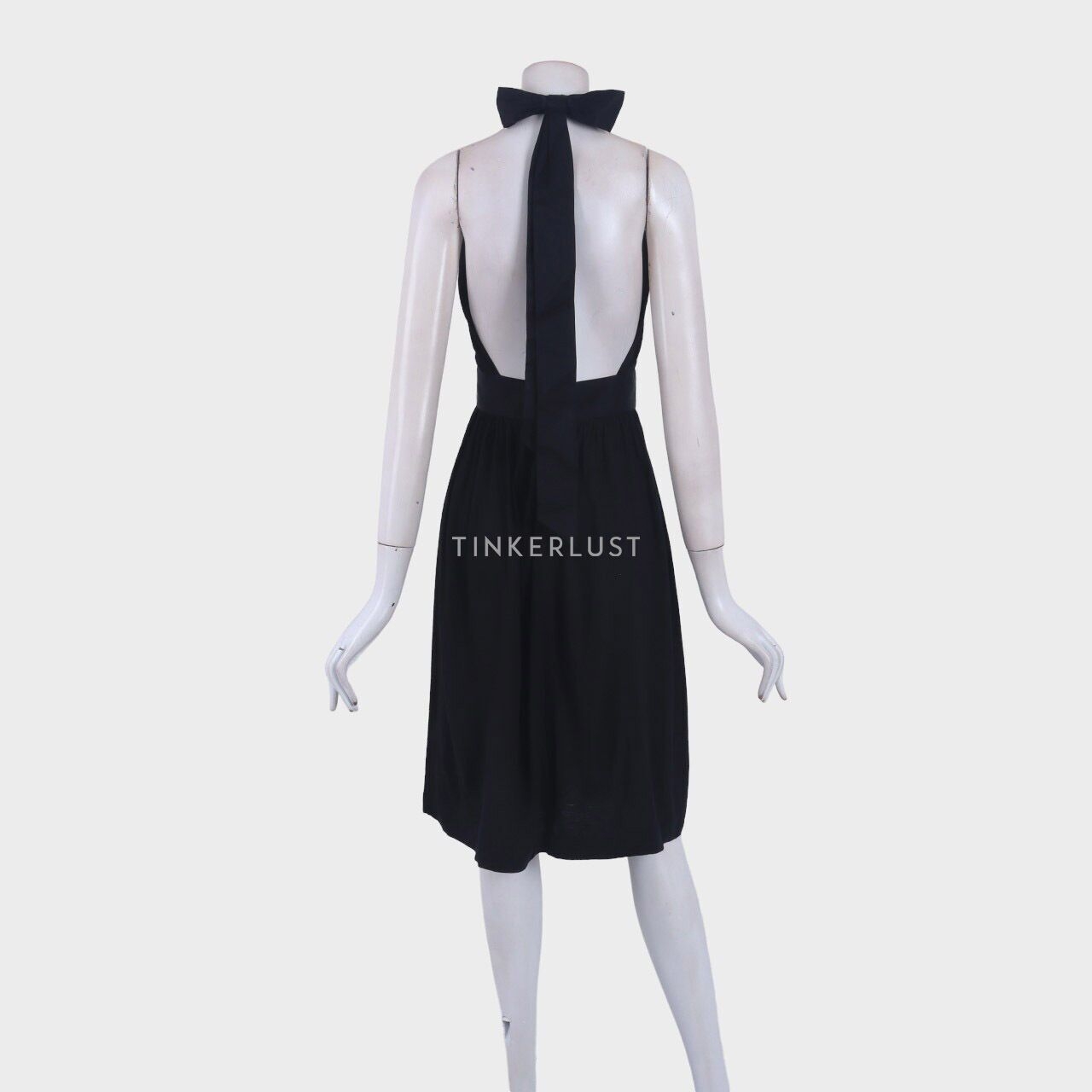 Jill Stuart Black Backless Mini Dress