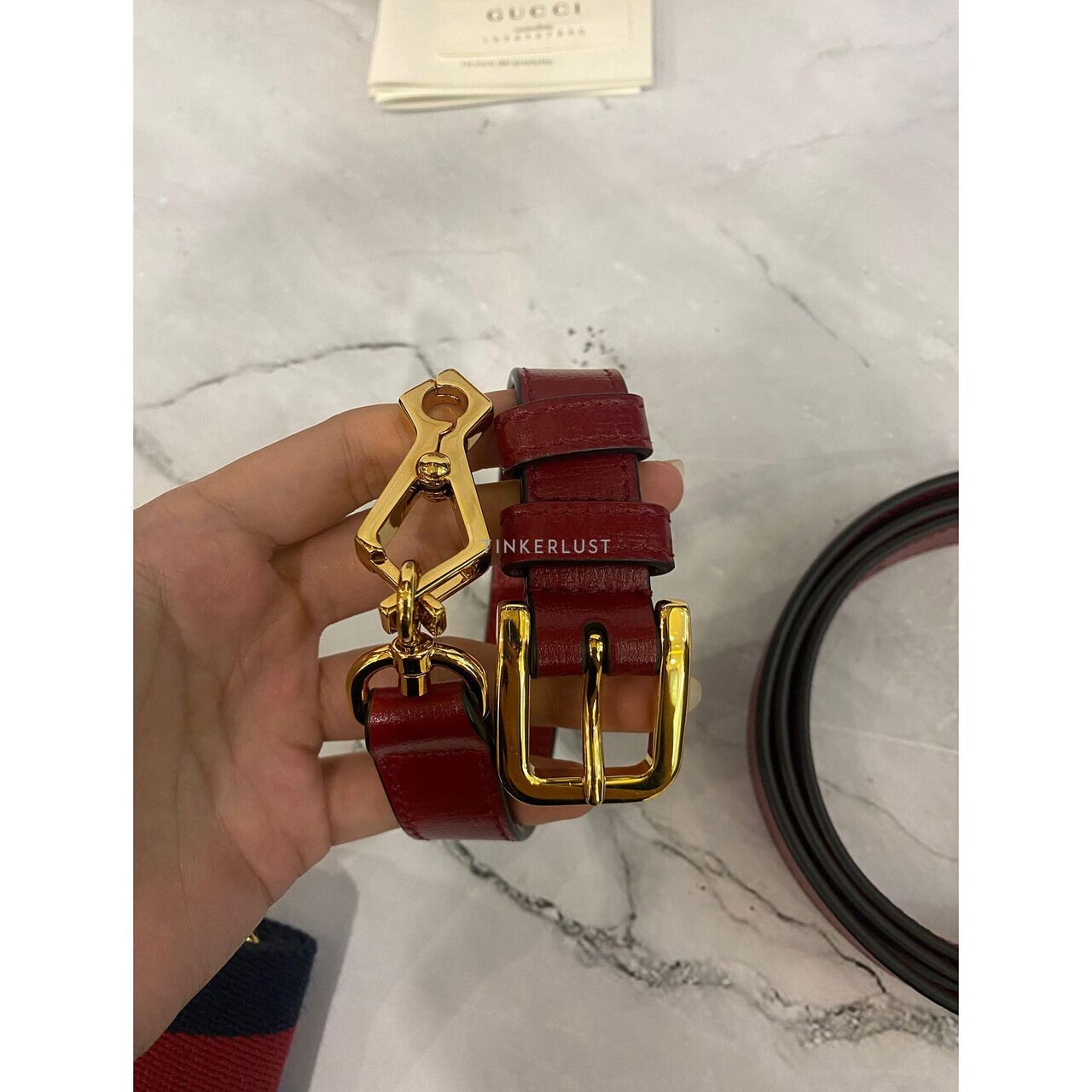 Gucci Horsebit Mini Red GHW Sling Bag