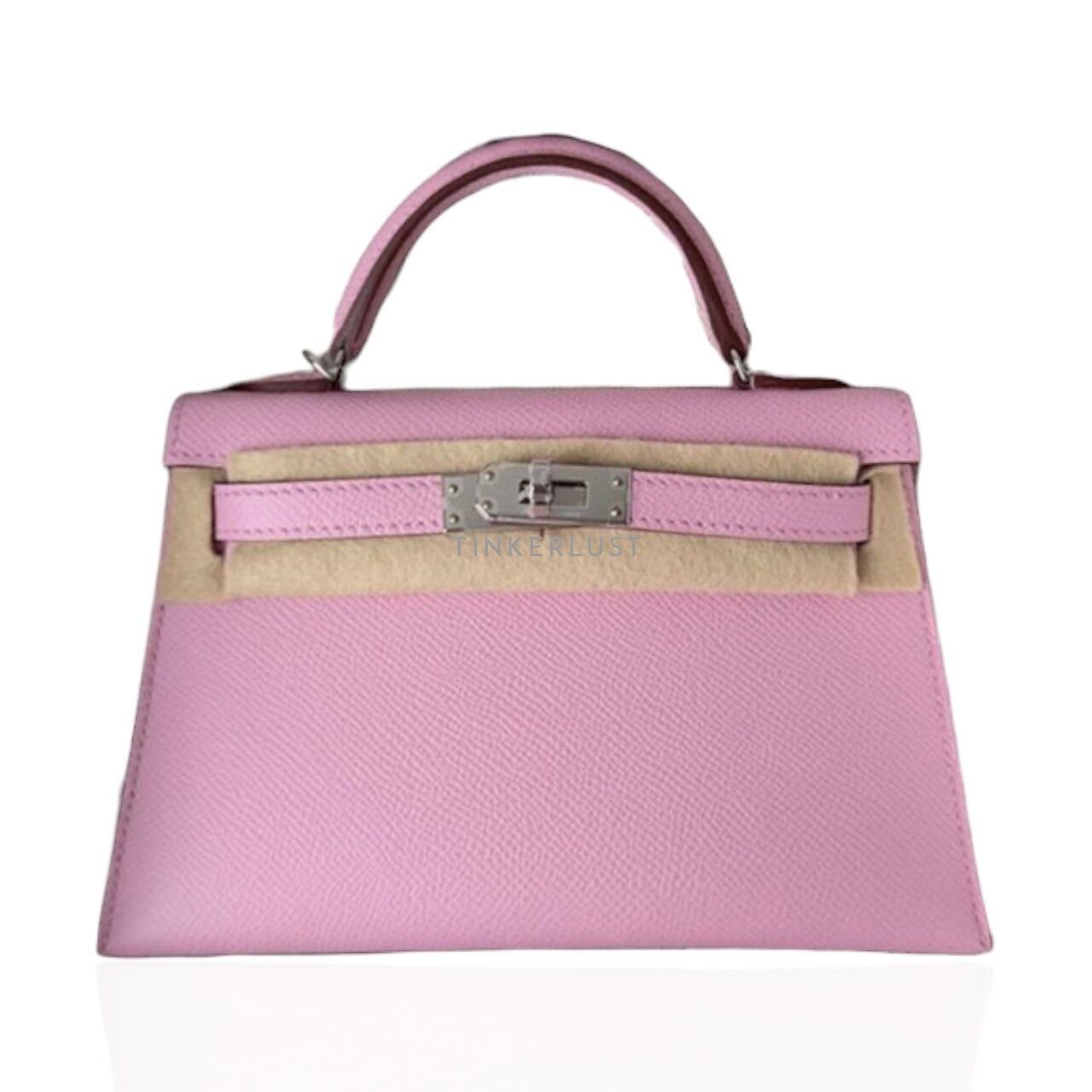 Hermes Kelly 20 Pink Mauve Epsom #Z PHW Handbag