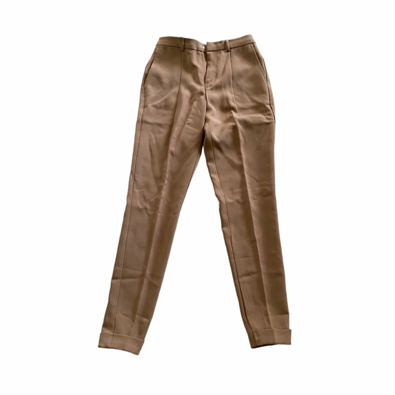 Look Boutique Brown & Beige Long Pants