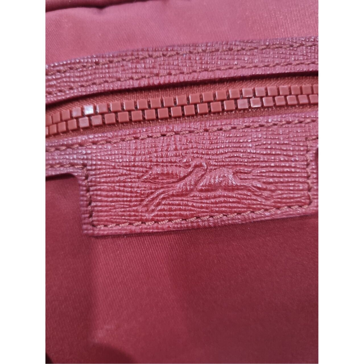 Longchamp Le Pliage Neo Red Camera Canvas Sling Bag