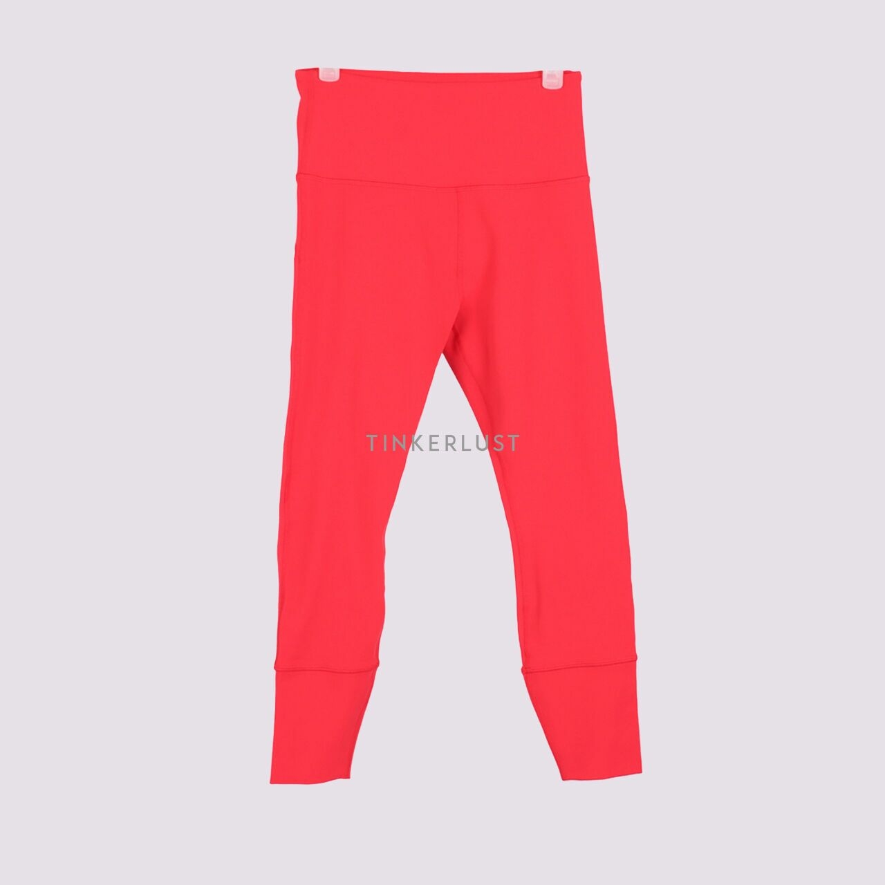 Lorna Jane Red Extraordinary Core Ankle Biter Tight