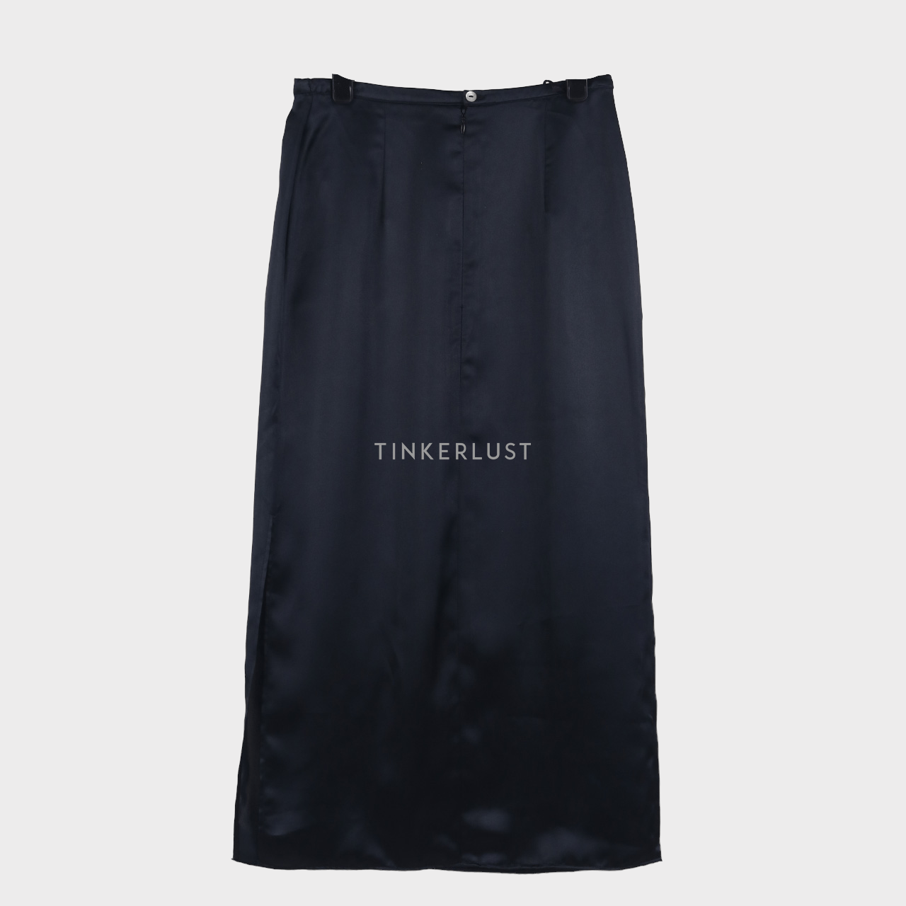 Denny Wirawan Black Slit Maxi Skirt