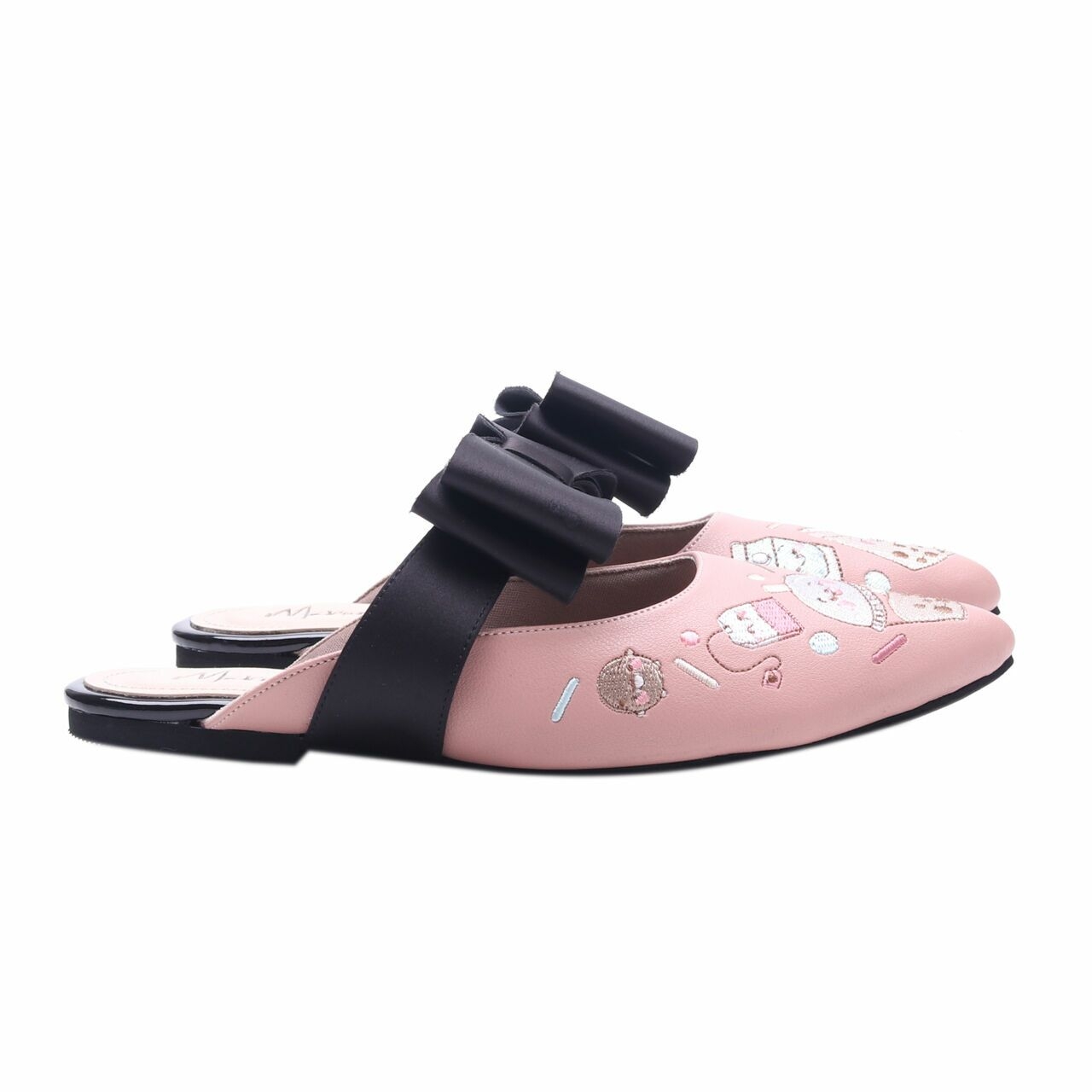 Marnova Dusty Pink Mules Sandals