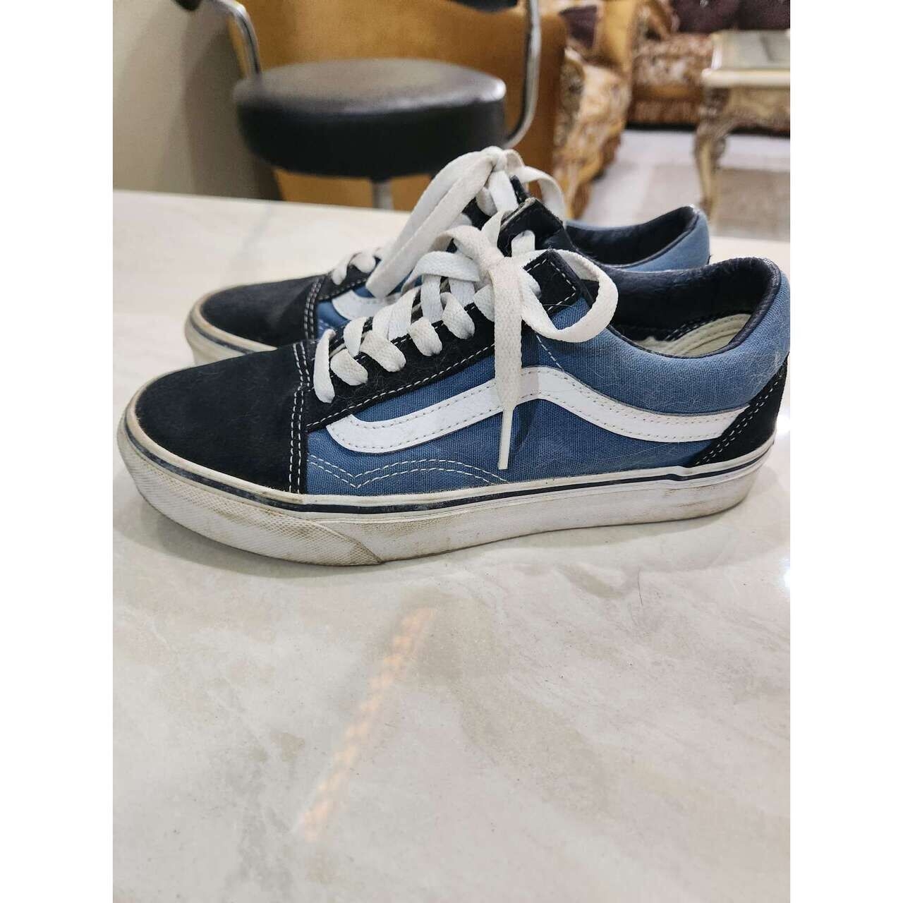 Vans Blue & Black Sneakers