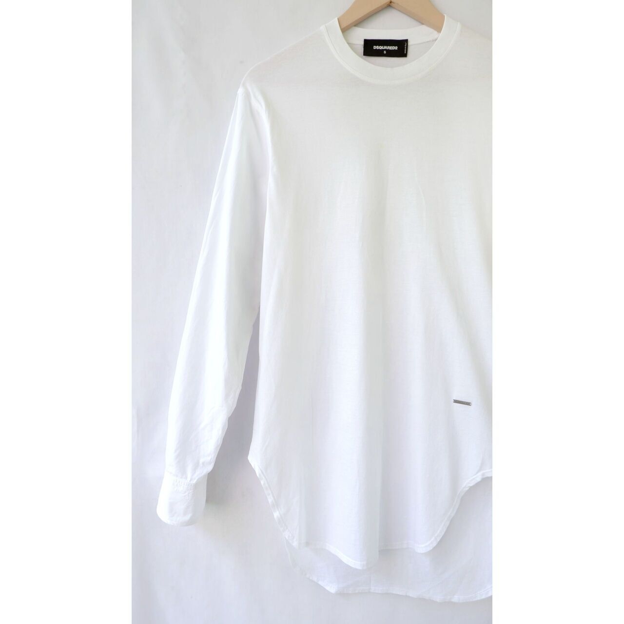 Dsquared2 White Long Sleeve Tshirt