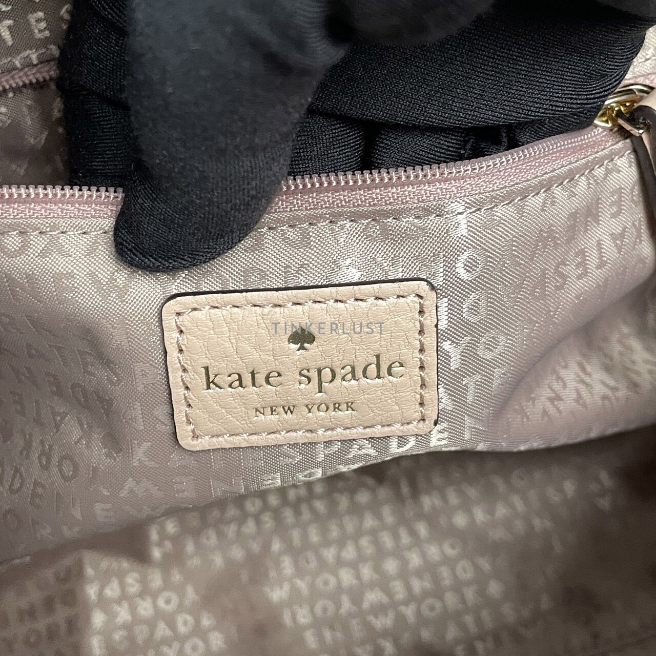 Kate Spade Bayley Atwood Place Warmvellum GHW Handbag