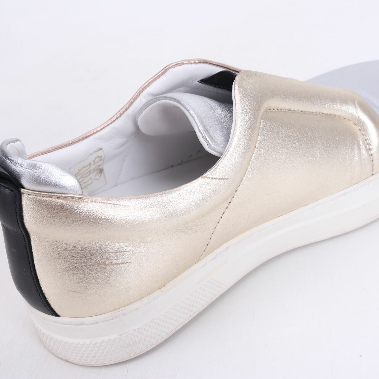 Pierre Hardy Silver & Gold Sneakers