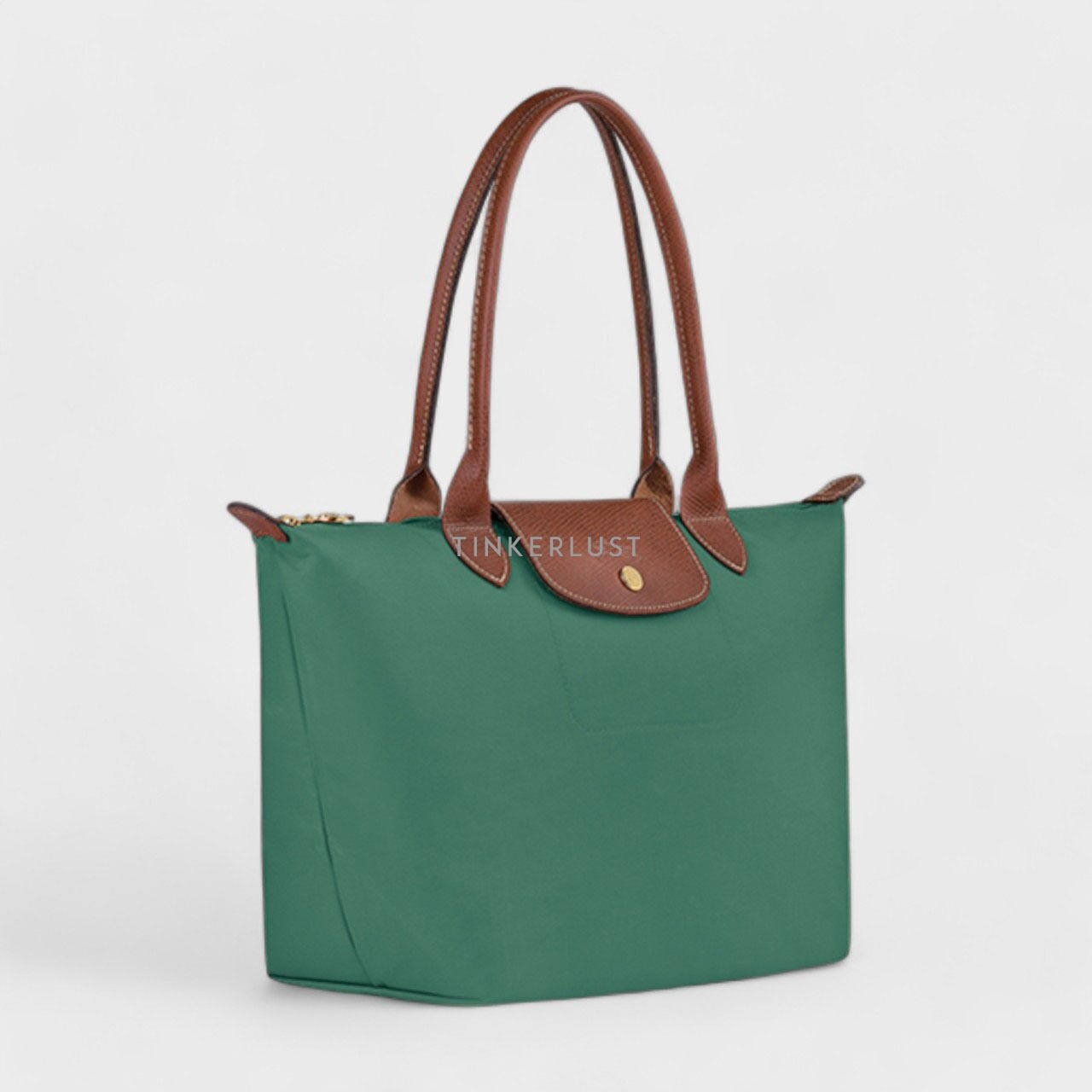 Longchamp Medium Le Pliage Tote Bag in Sage
