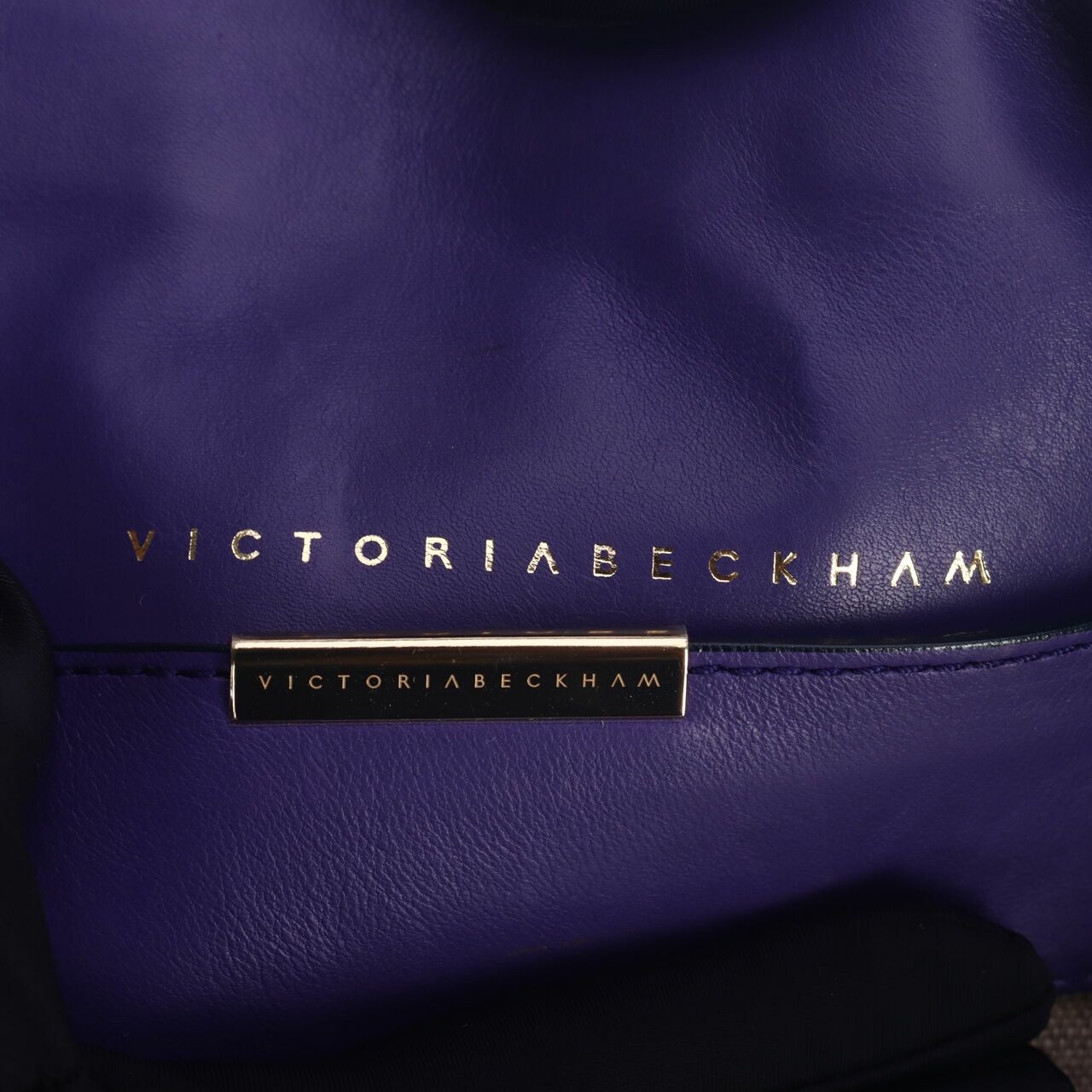 Victoria Beckham Purple Clutch