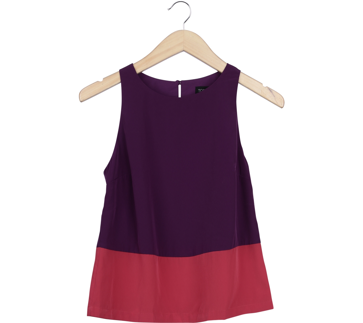 Kate Moss Topshop Purple And Pink Sleeveless