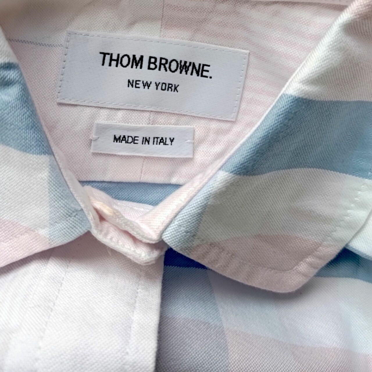 Thom Browne. Oxford Buffalo Check Shirt