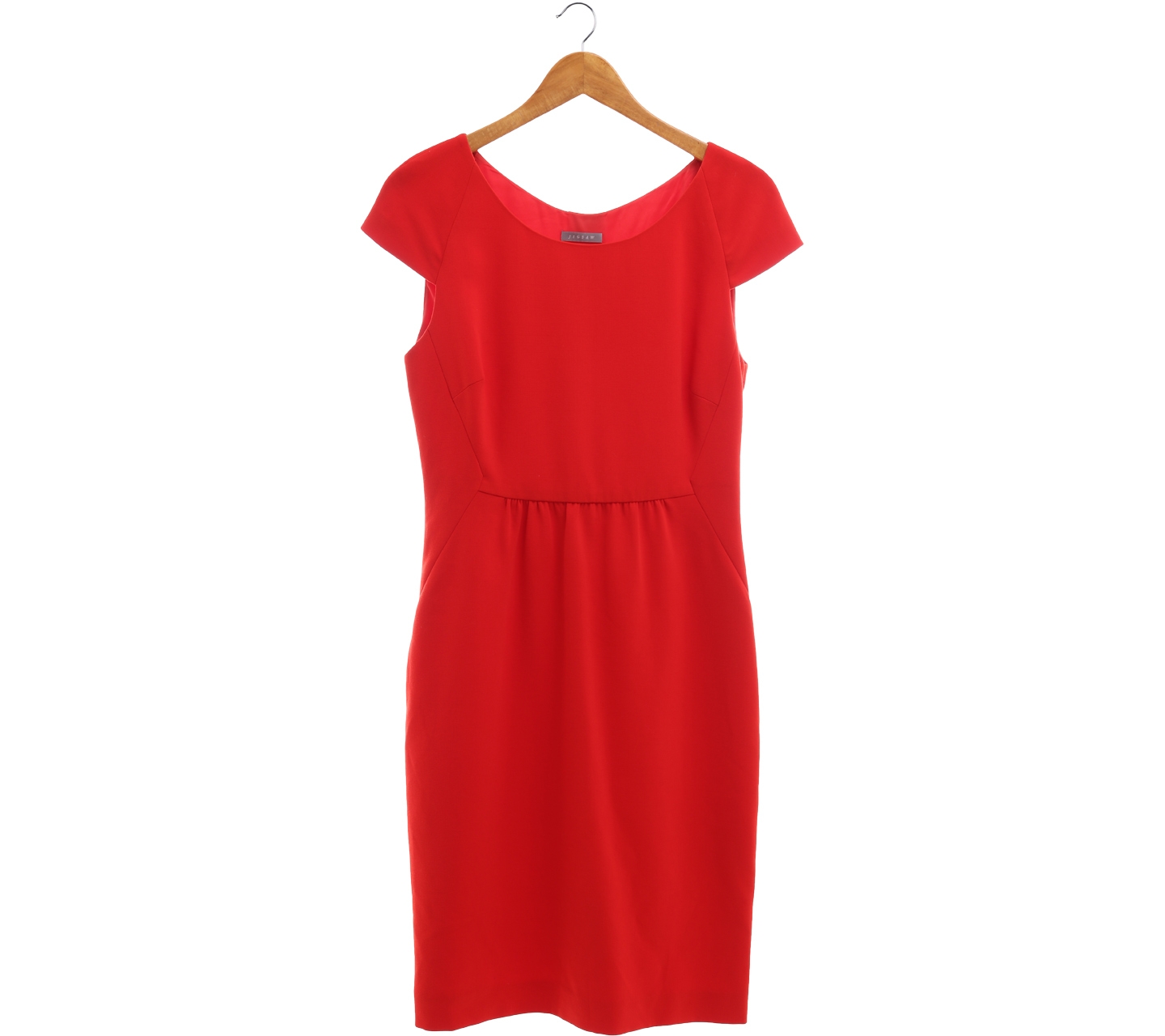 Jigsaw Red Midi Dress