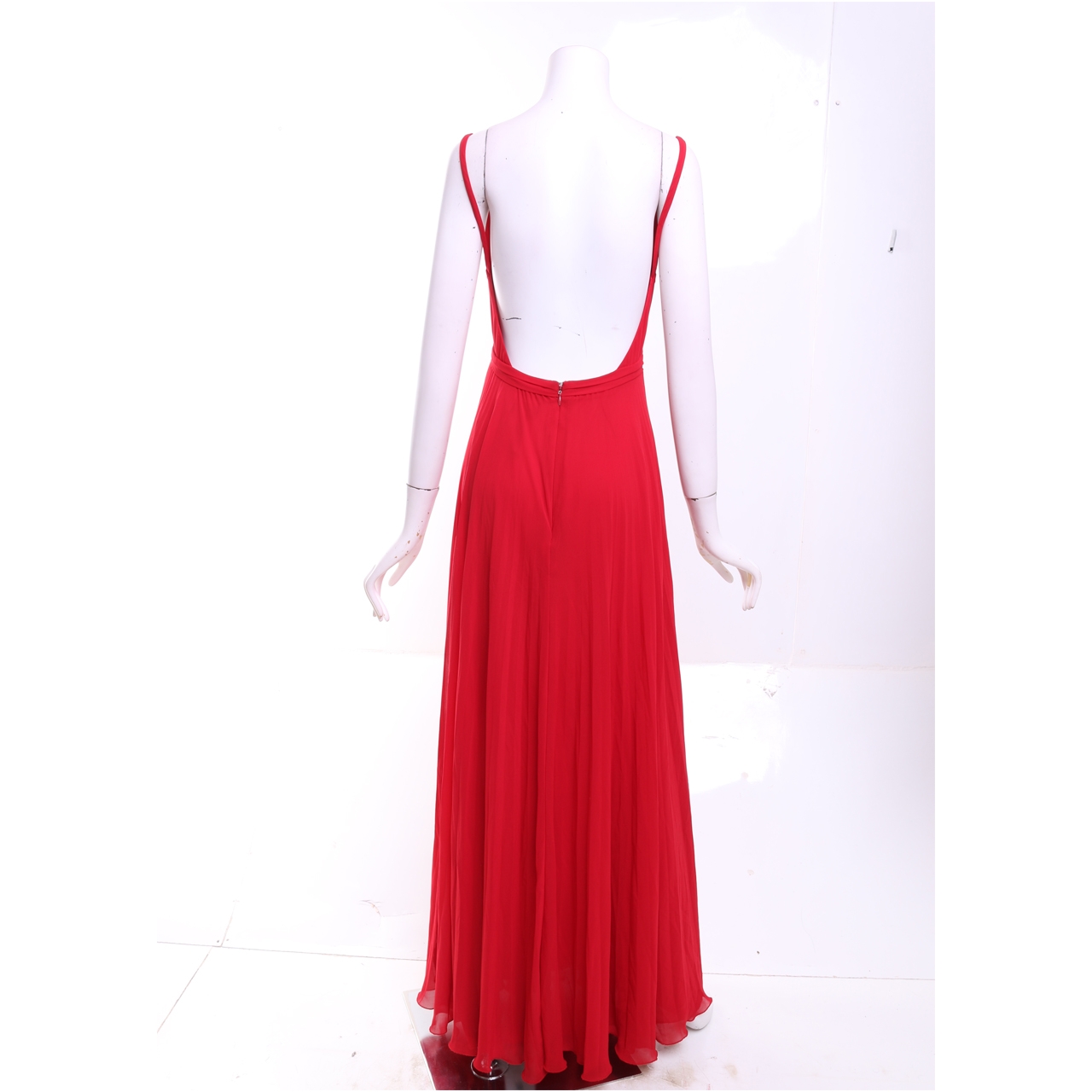 Laundry by Shelli Segal Red Sweetheart Long Dress