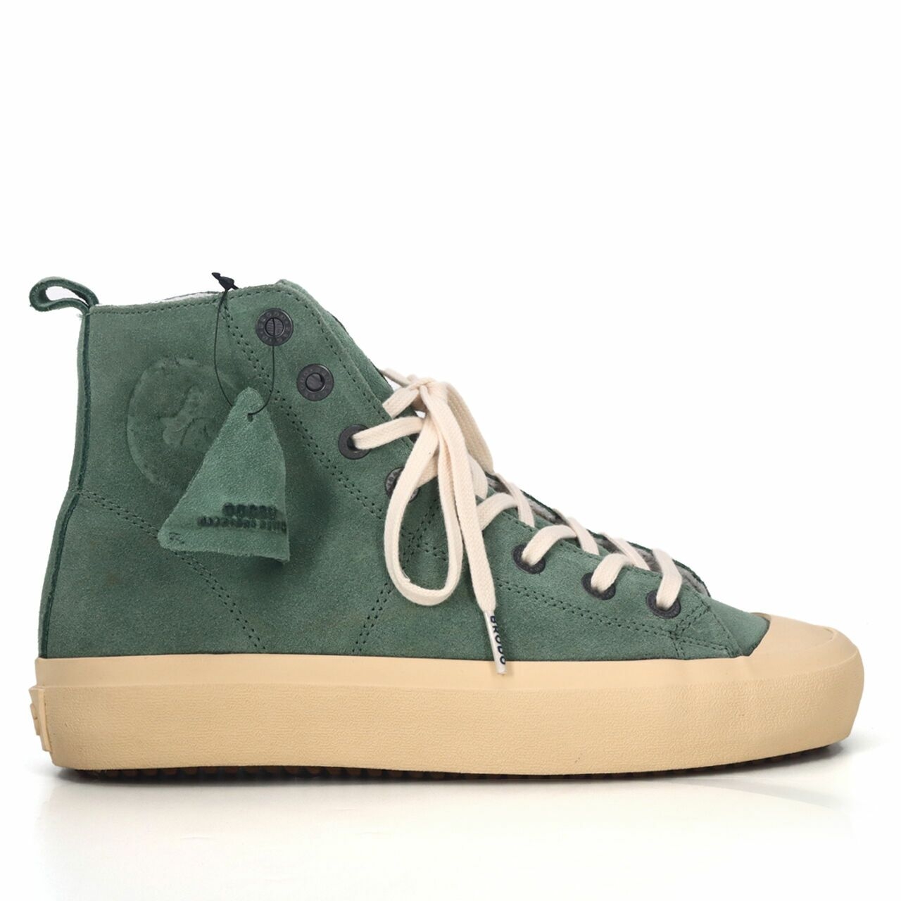 Brodo Wasabi VTG V.2 50 Shades Of Suede Sneakers