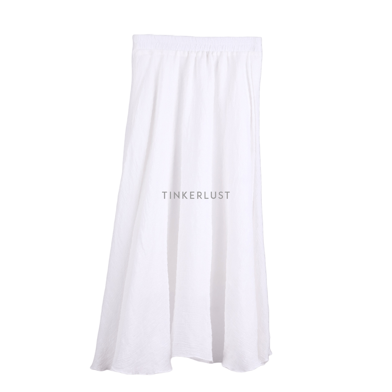 Chic Simple White Maxi Skirt