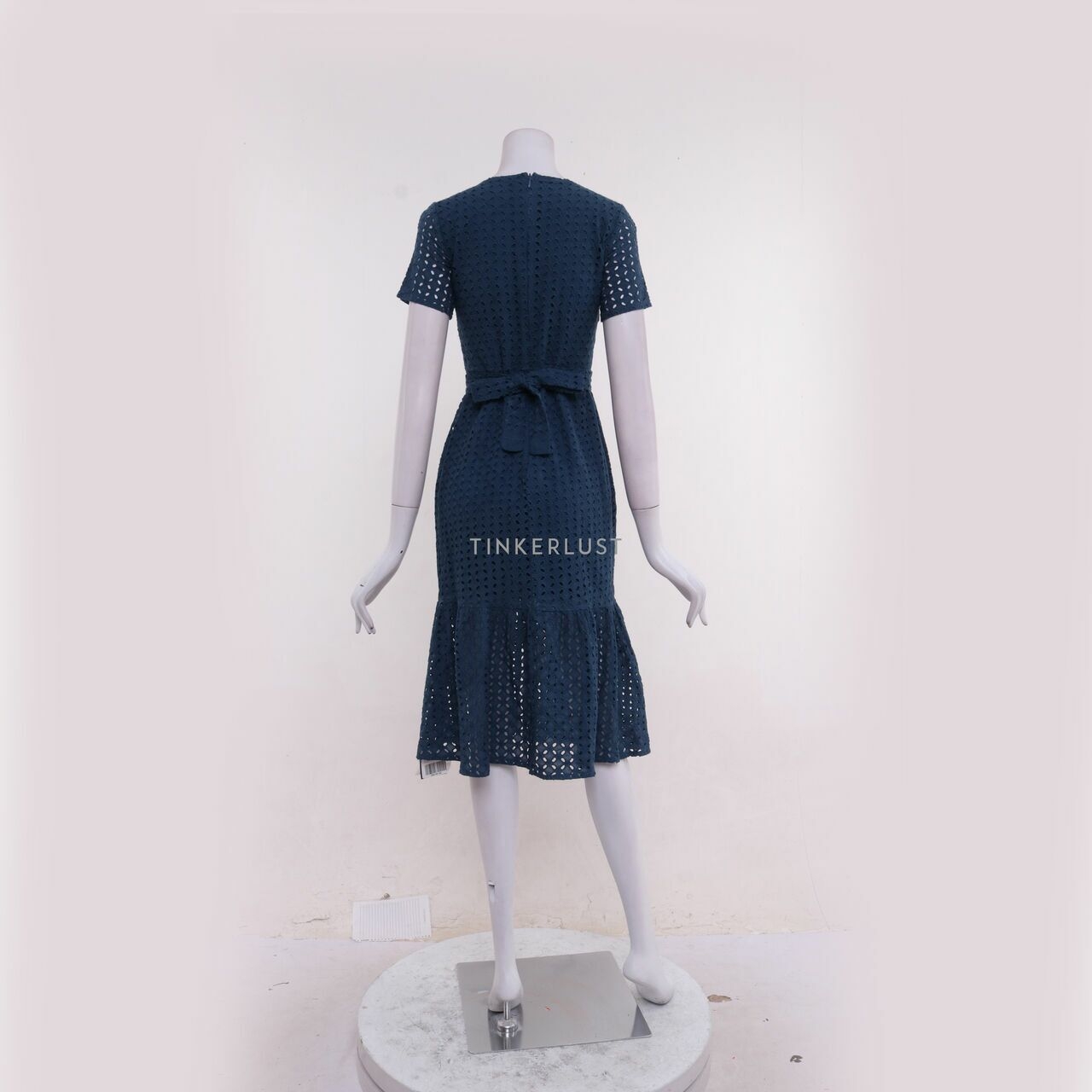 Yuan Blue Midi Dress