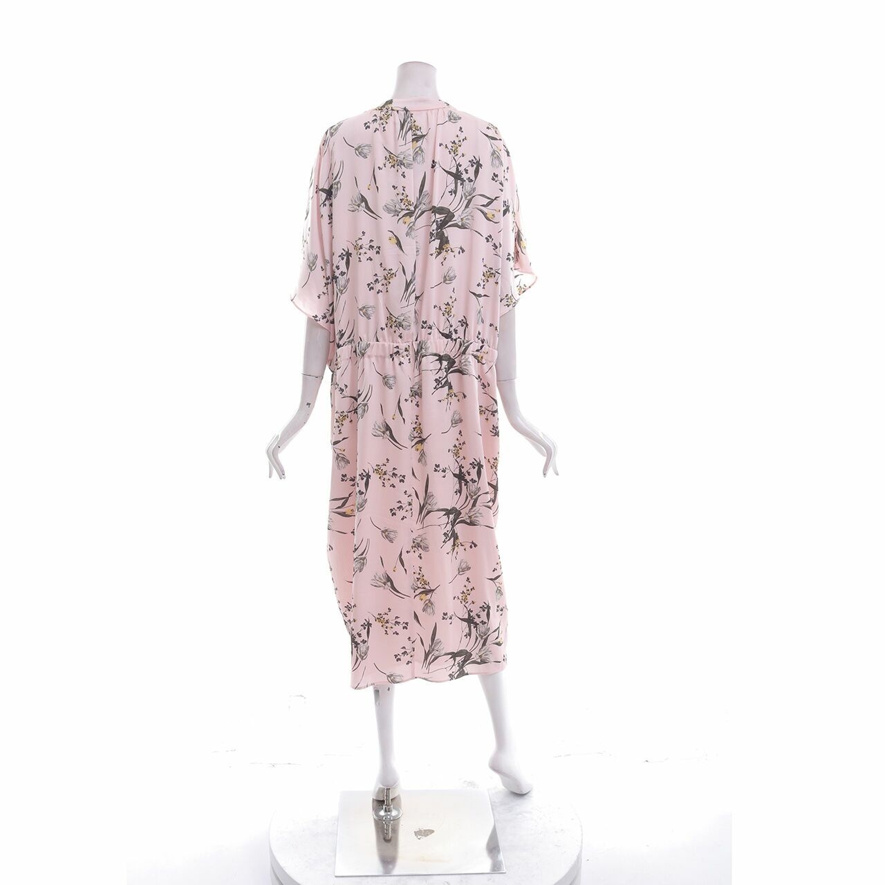Rachel Roy Pink Floral Midi Dress