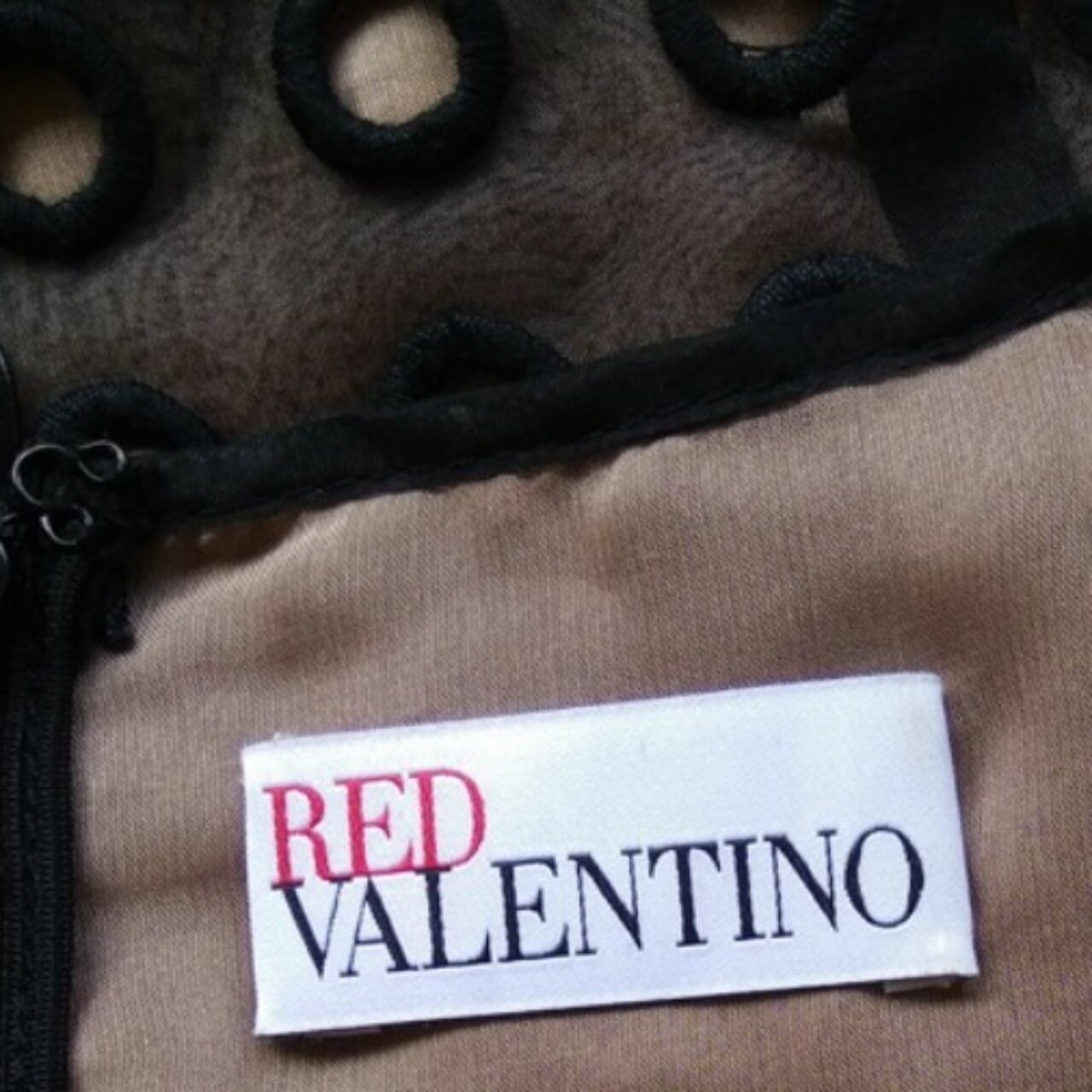 Red Valentino Black Mini Dress